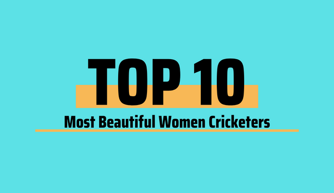 Most Beautiful Women Cricketers